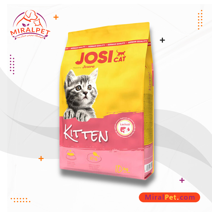 غذای خشک بچه گربه جوسرا با طعم گوشت پرندگان JosiCat Kitten Poultry وزن 10 کیلوگرم